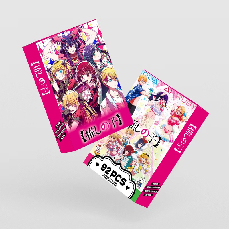 Hộp 92 Tấm Thẻ Hình Phim Animeoshi no ko