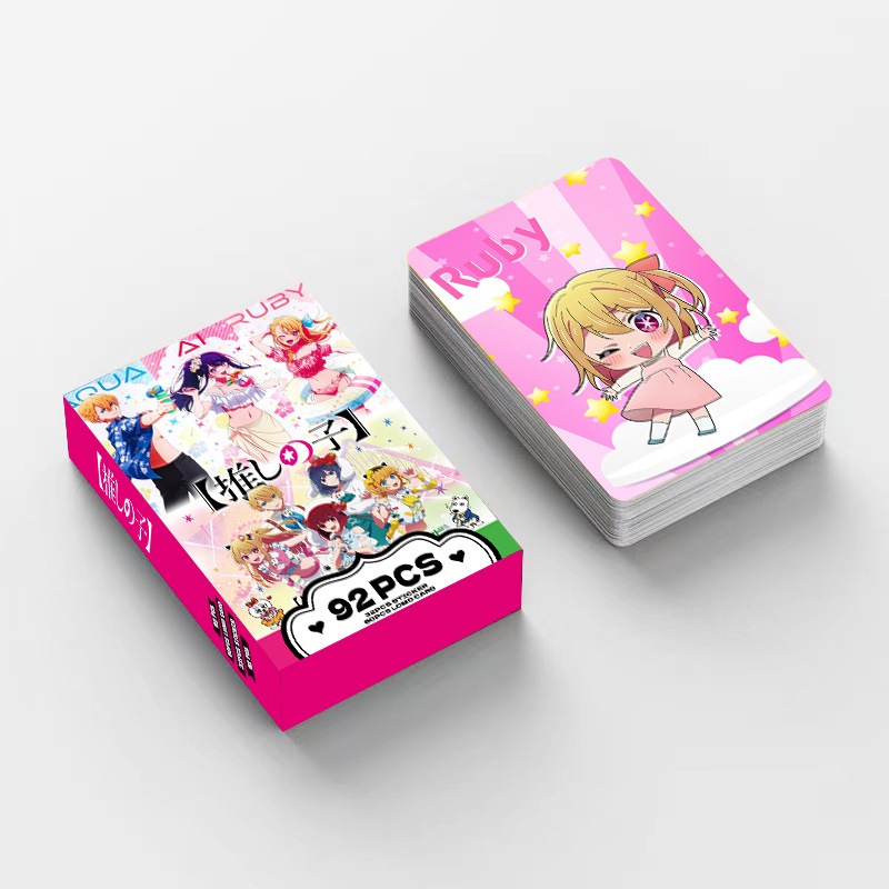 Hộp 92 Tấm Thẻ Hình Phim Animeoshi no ko