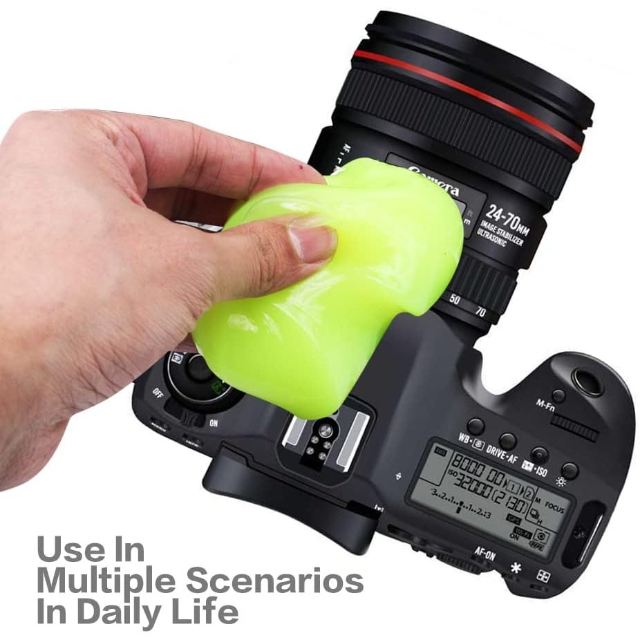 Gel làm sạch vệ sinh ô tô, bàn phím, điện thoại, bụi bẩn, laptop trọng lượng,Gel vệ sinh bàn phím - slime vệ sinh bàn phím - gel vệ sinh lap top, oto - silicon hút bụi