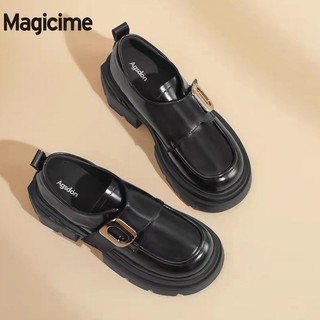 Magicime Giày Lười Đế Dày Phong Cách Mới Mùa Thu 2024 Dễ Phối Đồ