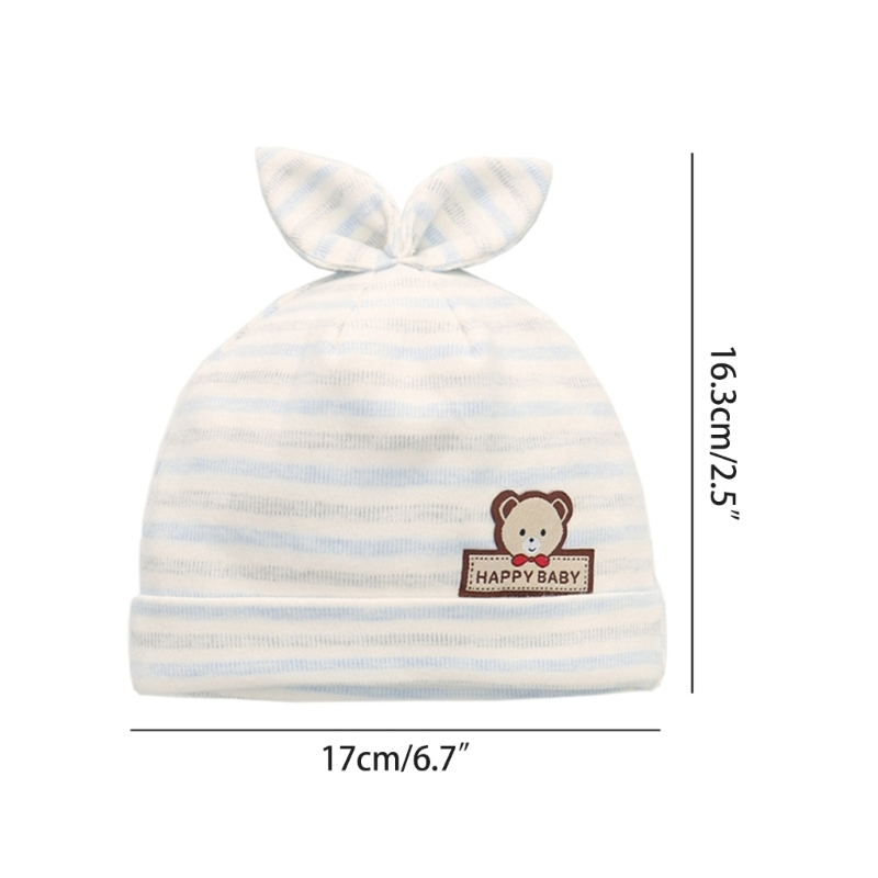Mũ Trùm Đầu Màu Trơn Thời Trang Xuân Hè Cho Bé Sơ Sinh
