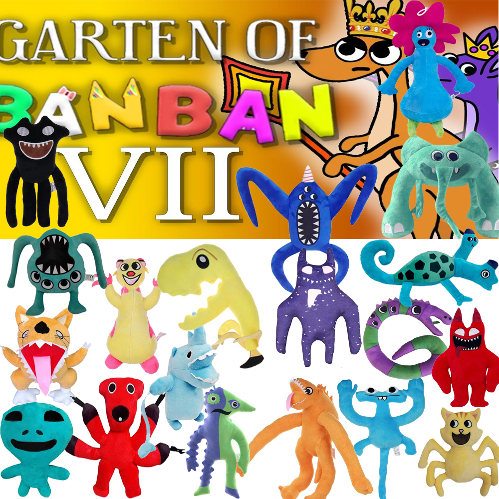Banban Mới Thú Nhồi Bông Hình Nhân Vật Garten of Banban Jumbo Josh