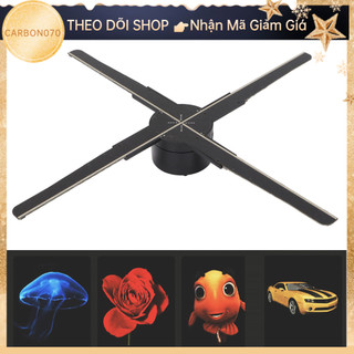 Quạt led quảng cáo 3d hologram - máy chiếu hình ba chiều 3d g45 quảng cáo 45cm 30w với 510 hạt led 100‑240v