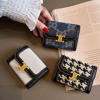 Chic joy Ví Đựng Thẻ Đa Năng In Họa Tiết instagram Phong Cách Âu Mỹ Cổ Điển Sang Trọng Dành Cho Nữ