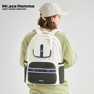 Mracehomme Ba Lô Đi Học / Du Lịch Sức Chứa Lớn Thiết Kế Đơn Giản Thời Trang Cho Nữ
