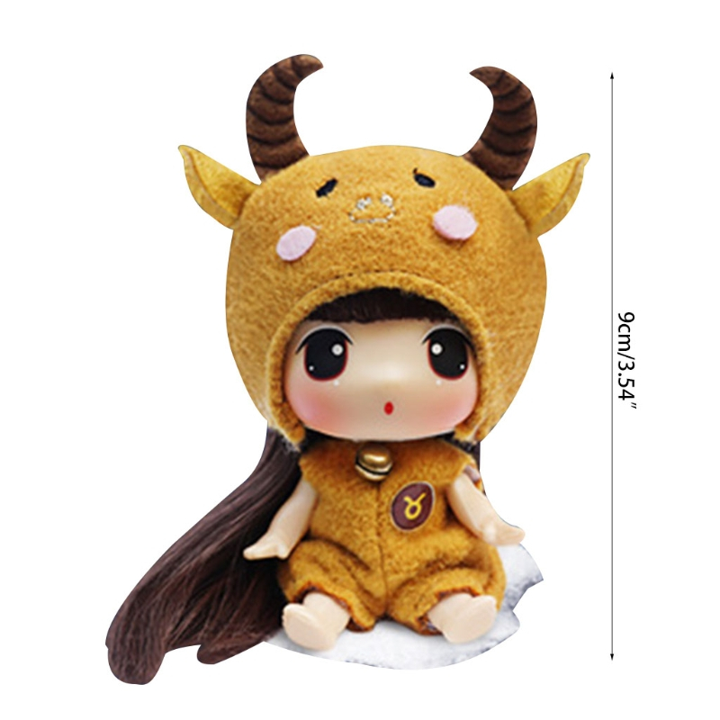 Búp Bê Công Chúa Đồ Chơi 9cm Cho Bé Gái