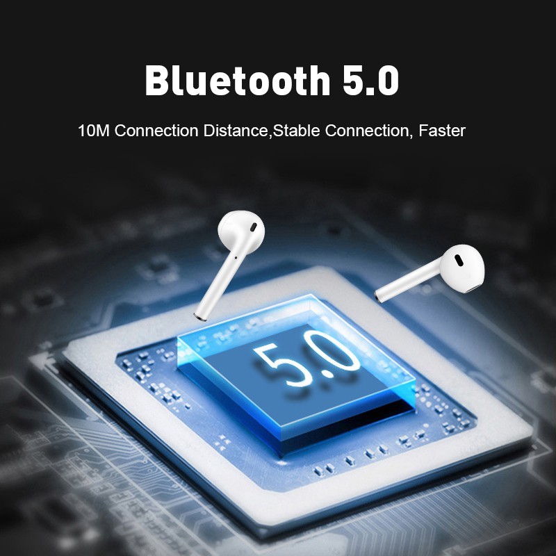 Tai Nghe bluetooth Không Dây tws i12 Kèm Móc Khóa Hoạt Hình Ốp