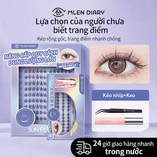 Mi giả Mlen Diary an toàn nhanh chóng tiện lợi kèm dụng cụ gắn mi