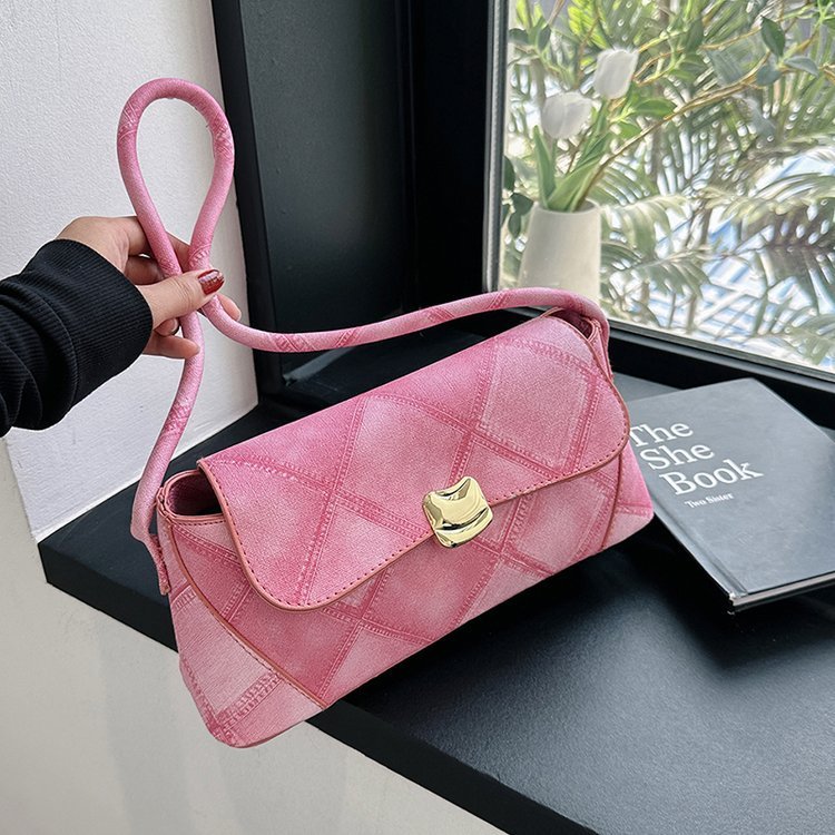 Beikeyang Túi Xách Tay Đeo Vai Phong Cách Pháp Đơn Giản Cho Nữ