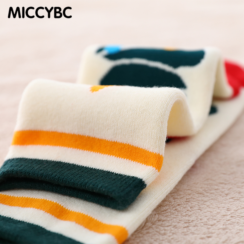 Set 5 Đôi Vớ cotton Mềm Giữ Ấm Mùa Giáng Sinh / Năm Mới Cho Bé Trai Và Bé Gái