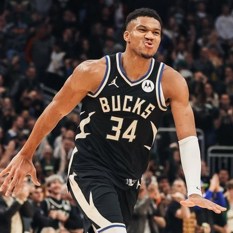 Áo Thun Bóng Rổ Số 34 Milwaukee Bucks Jersey Giannis Antetokounmpo Cho Nam