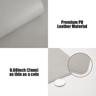 Aresko PU Leather Mouse Pad Waterproof Large Size For Computer Desktop Pad