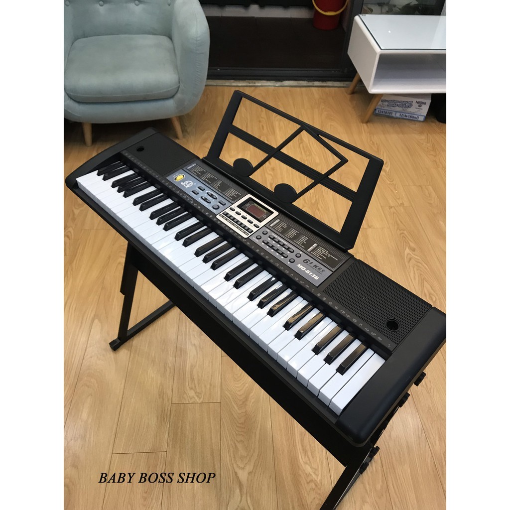 Đàn Piano Đàn Organ Electronic Keyboard Đàn 61 phím Đàn điện cho người mới học đàn