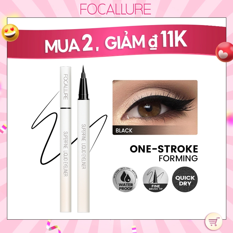 Bút kẻ mắt dạng lỏng Focallure nhanh khô chống thấm nước