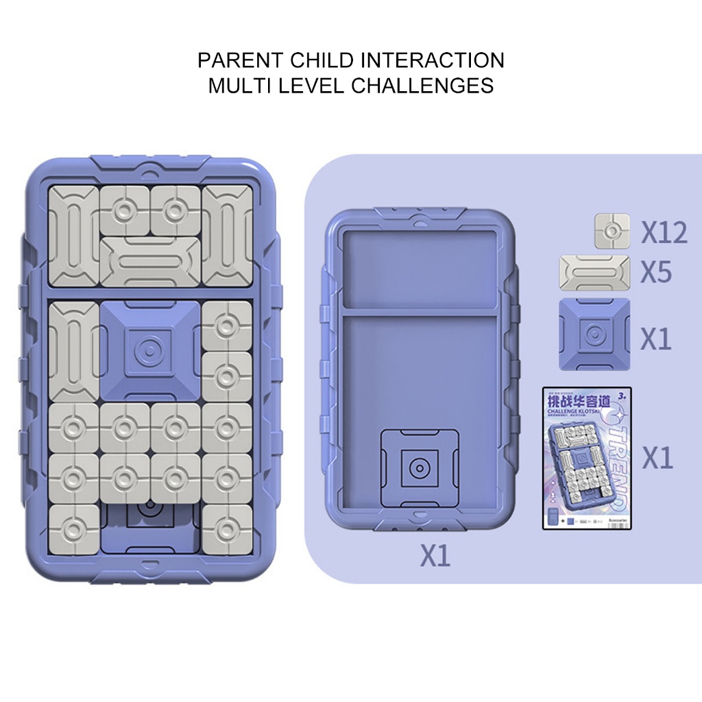 Trò chơi giải đố trượt cầm tay Giảm căng thẳng Thử thách kích thước di động Câu trêu ghẹo trí tuệ dành Autumn063