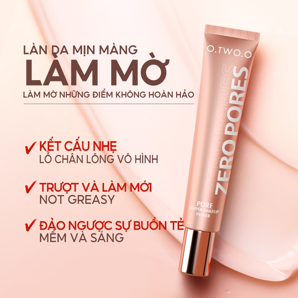 Kem lót trang điểm O.TWO.O kiềm dầu thời trang 63g