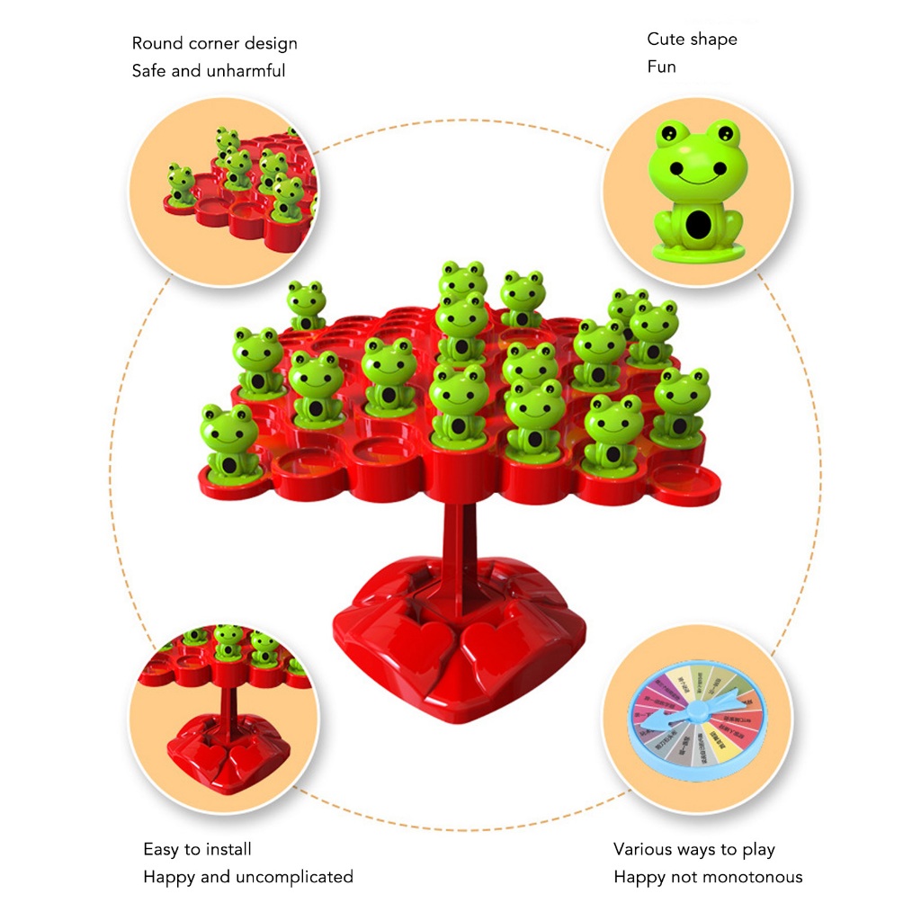 Kids Fitness Trò chơi Cây cân bằng Đồ Câu đố Giáo dục sớm đếm cây tương tác