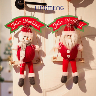 Lingmeng trang trí cây giáng sinh - phụ kiện trang trí giáng sinh 2024 hry23b0uza 48z231127