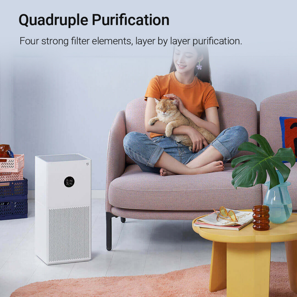 Máy Lọc Không Khí Thông Minh Xiaomi Youpin Mijia 120m³/h 99.99% Có Màn Hình led Hiển Thị