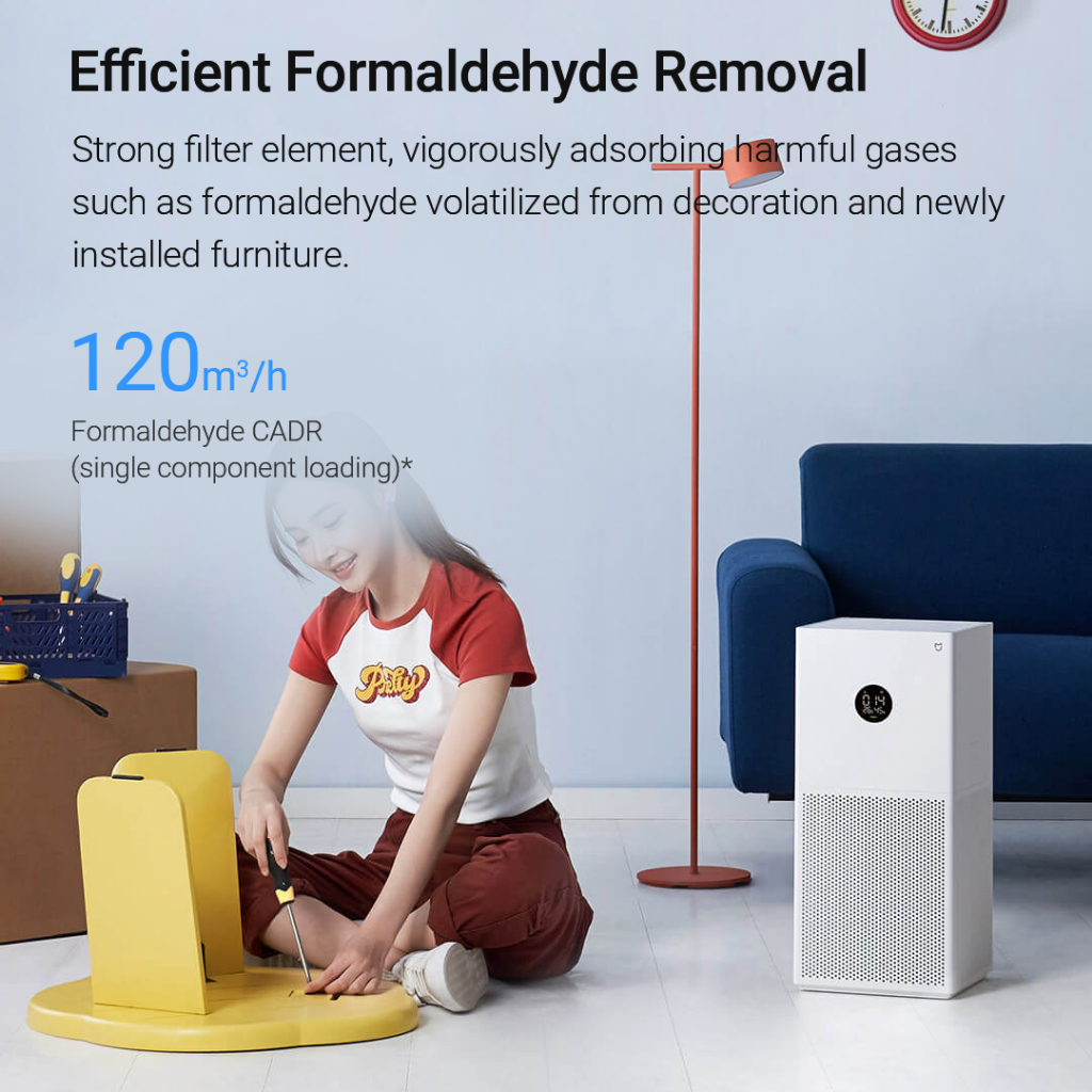 Máy Lọc Không Khí Thông Minh Xiaomi Youpin Mijia 120m³/h 99.99% Có Màn Hình led Hiển Thị