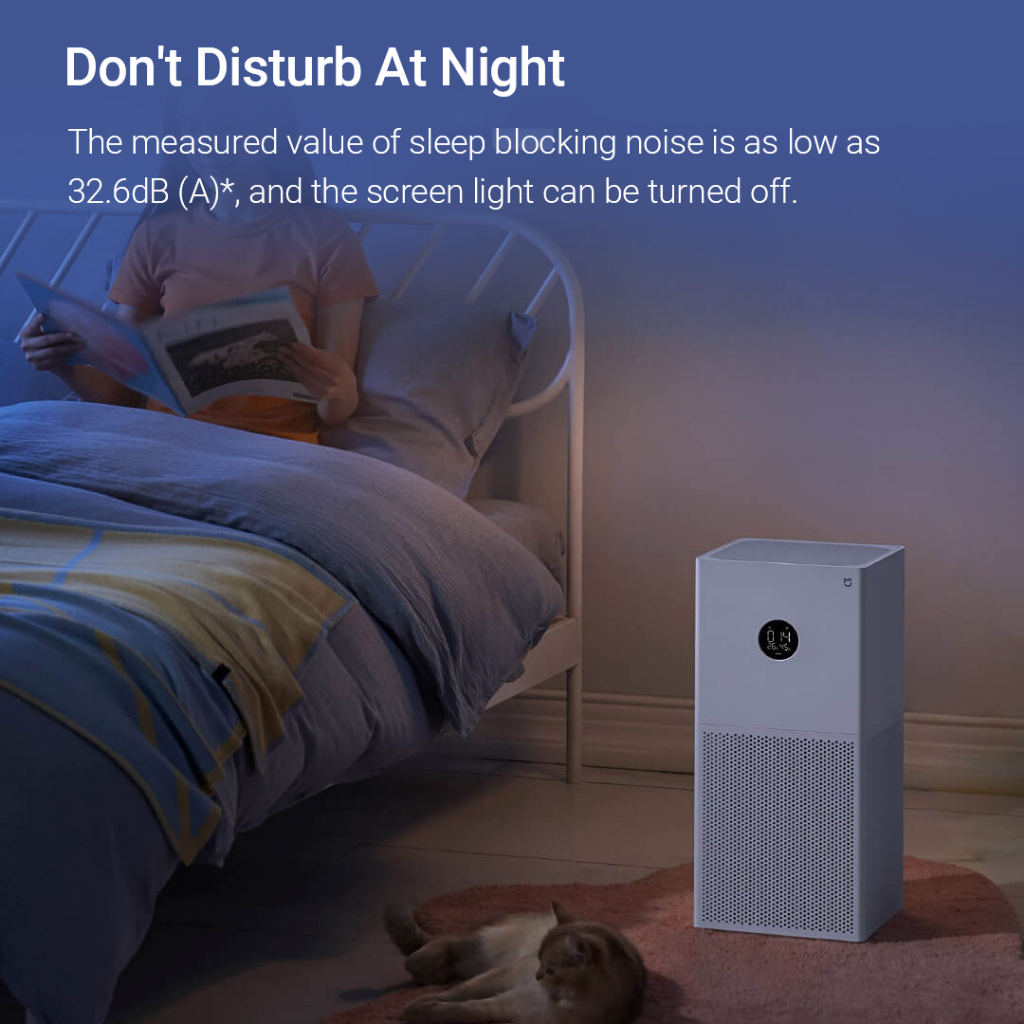 Máy Lọc Không Khí Thông Minh Xiaomi Youpin Mijia 120m³/h 99.99% Có Màn Hình led Hiển Thị