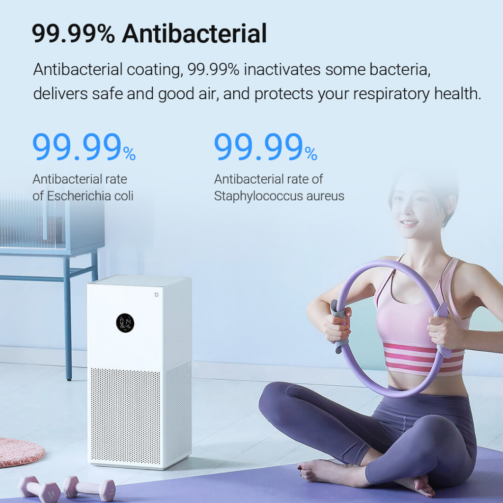 Máy Lọc Không Khí Thông Minh Xiaomi Youpin Mijia 120m³/h 99.99% Có Màn Hình led Hiển Thị