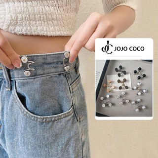 JOJO COCO Quần Jean Co Giãn Cỡ Lớn Không Cần Đóng Đinh Có Thể Tháo Rời Cho Nam Và Nữ