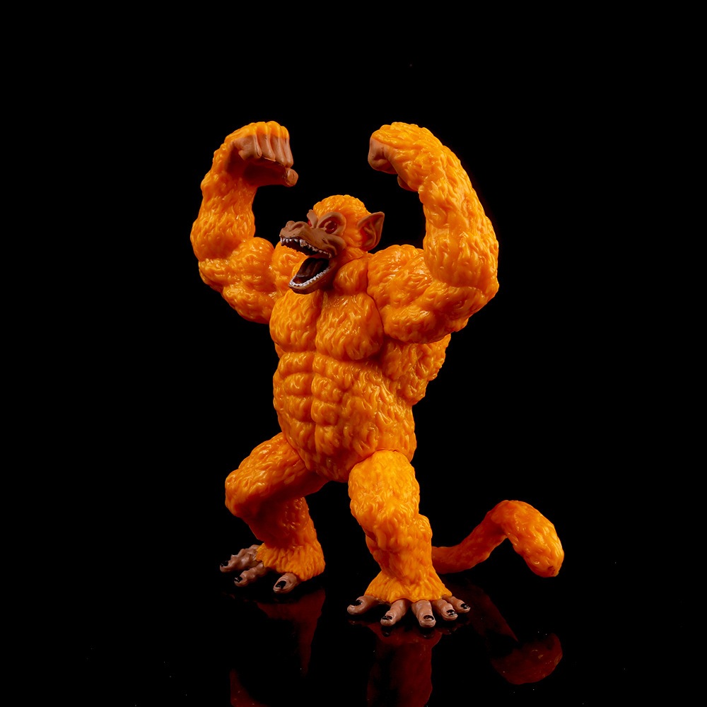 Mô Hình Nhân Vật super saiyan son goku Vượn Khỉ gorilla Bằng pvc 14-16cm Trang Trí Bàn Làm Việc