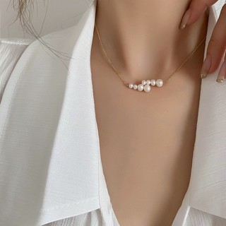 Dây Chuyền Chuỗi Ngọc Trai Ngọc Trai Nước Ngọt Thiết Kế Xinh Xắn