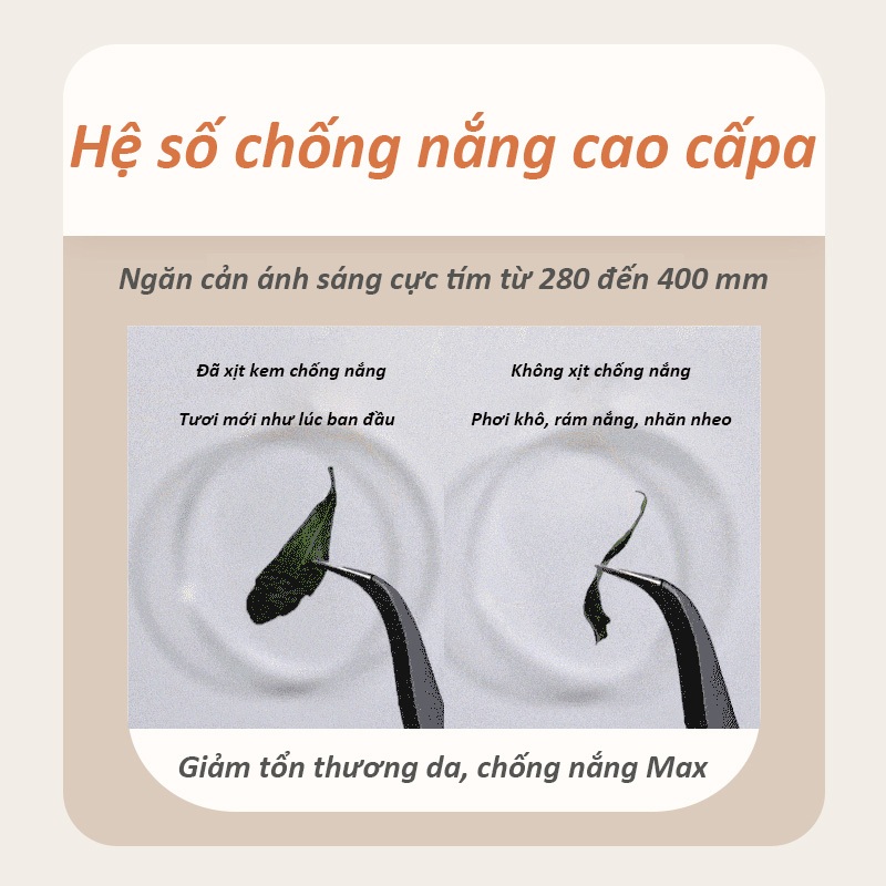 NOVO Sunscreen Spray 120ml 3 trong 1 chống nắng cách ly làm trắng da