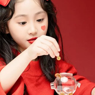 [Isuwaxa] Kính trong suốt Piggy Bank, Kính Ống Heo Tiết Kiệm Bằng Thủy Tinh Trang Trí Nhà Cửa,Ống Heo Tiết Kiệm Trong Suốt Để Bàn Trang Trí Phòng Ăn