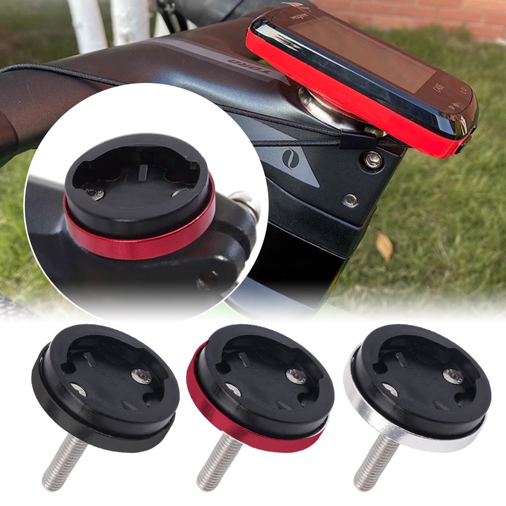1 Bộ Giá Đỡ Đồng Hồ Tốc Độ GPS Bằng Hợp Kim Nhôm Tương Thích Với Garmin Edge / Bryton Rider / CatEye / Xe Đạp