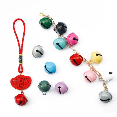 22MM Set 10 Chuông Giáng Sinh Nhiều Màu Sắc Làm Vòng Tay Và Vòng cổ Thủ Công diy