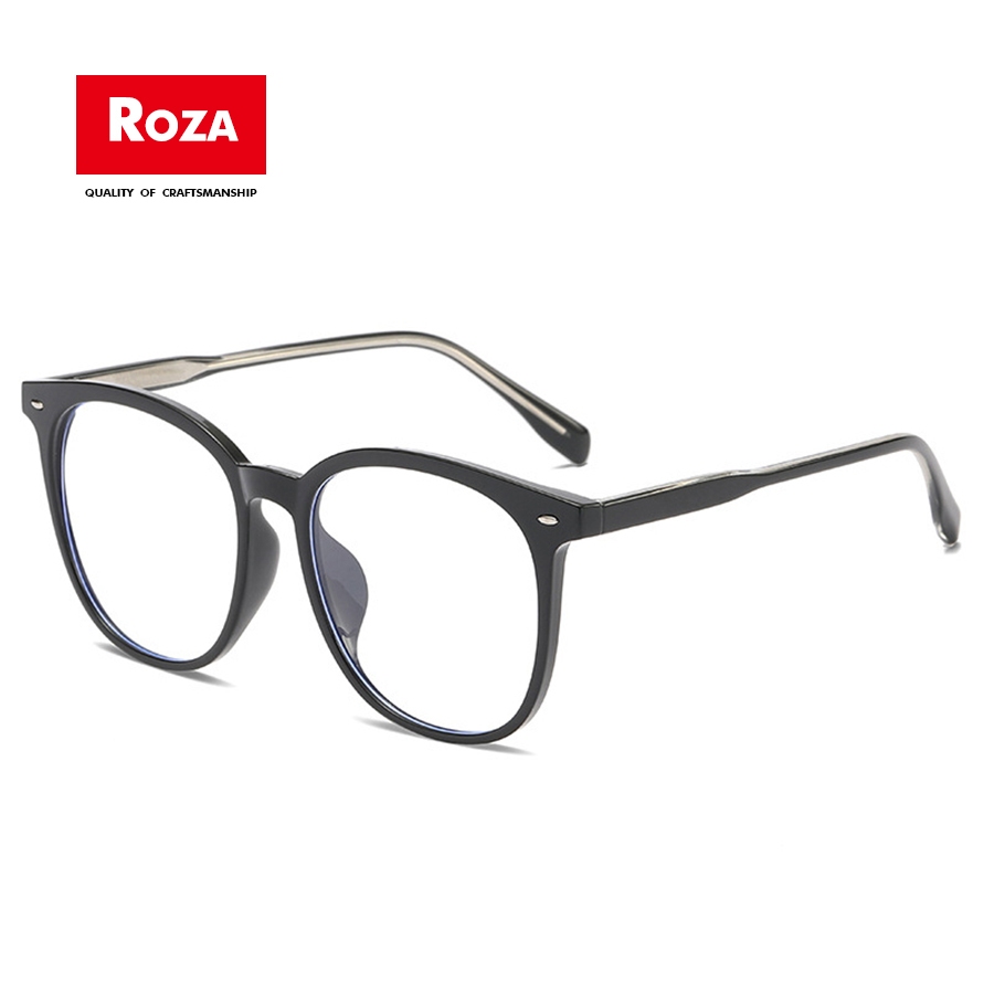 Roza Kính Mát Gọng tr Tròng Chống Ánh Sáng Xanh Thời Trang unisex ae1614