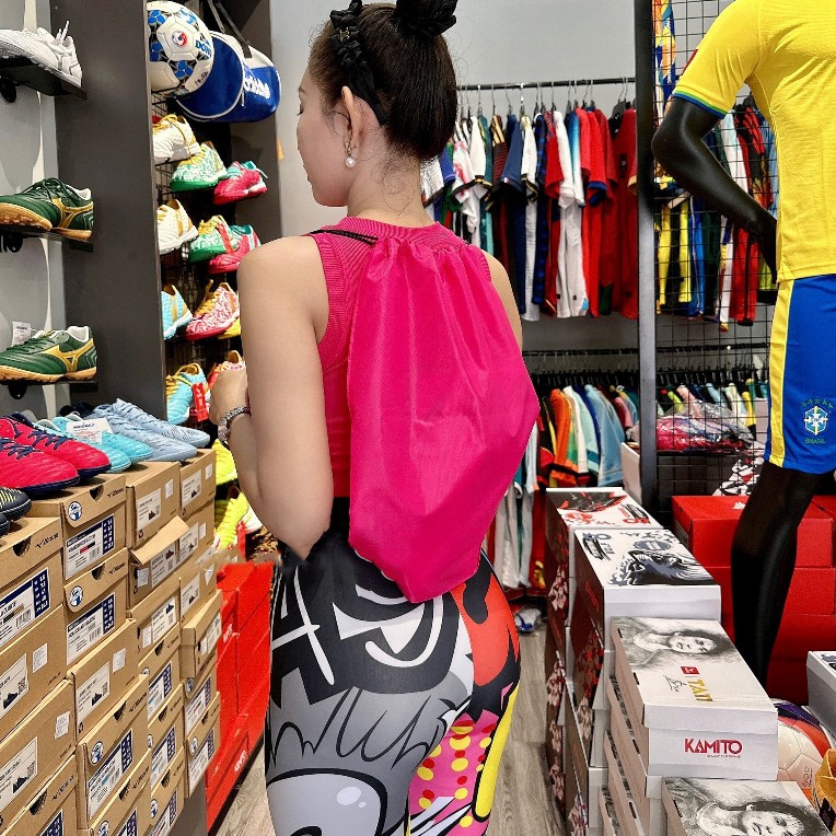 Túi Rút Giày Bóng Đá - Túi Rút Trơn Kháng Nước Thể Thao