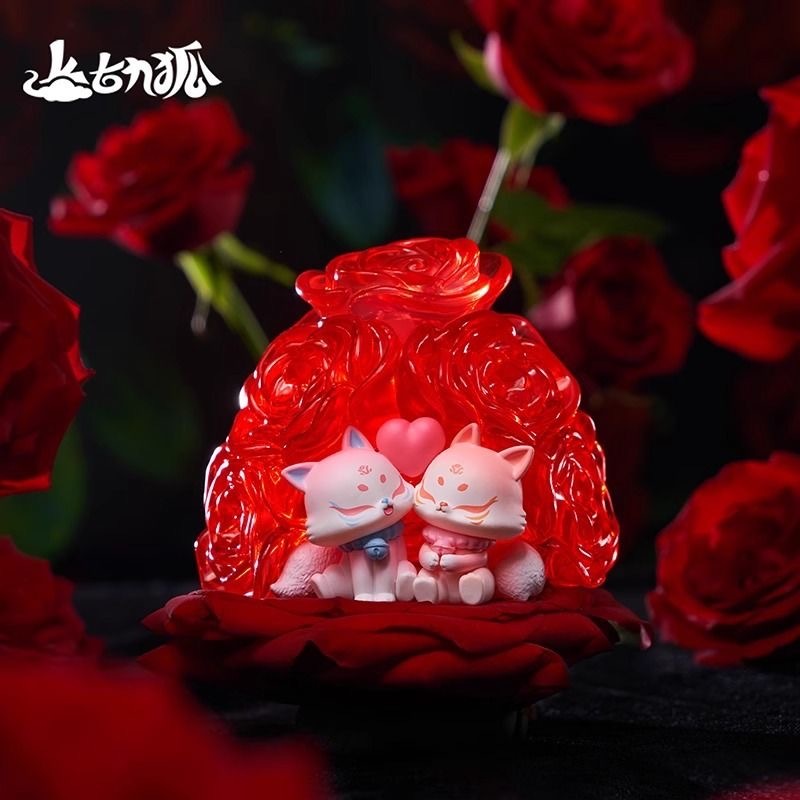 Mô Hình Búp Bê Cáo Chín Cáo Hoa Hồng series Thần Tiên Hổ Dễ Thương Làm Quà Tặng Bạn Bè