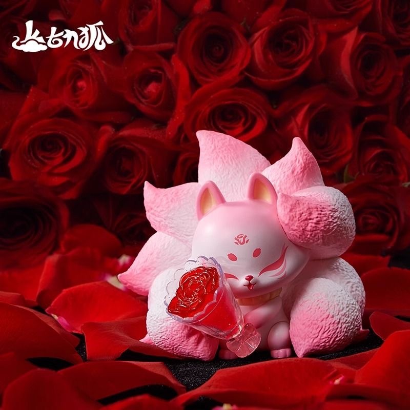 Mô Hình Búp Bê Cáo Chín Cáo Hoa Hồng series Thần Tiên Hổ Dễ Thương Làm Quà Tặng Bạn Bè