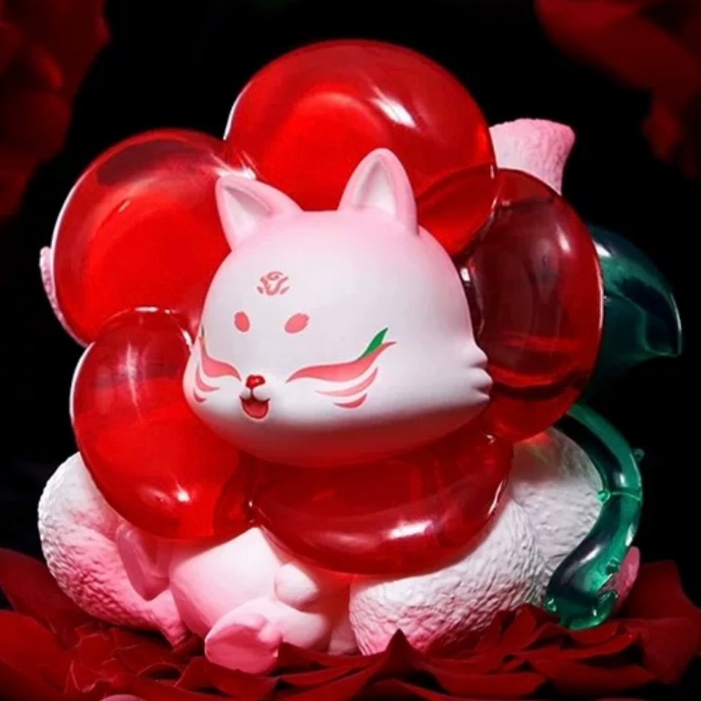 Mô Hình Búp Bê Cáo Chín Cáo Hoa Hồng series Thần Tiên Hổ Dễ Thương Làm Quà Tặng Bạn Bè