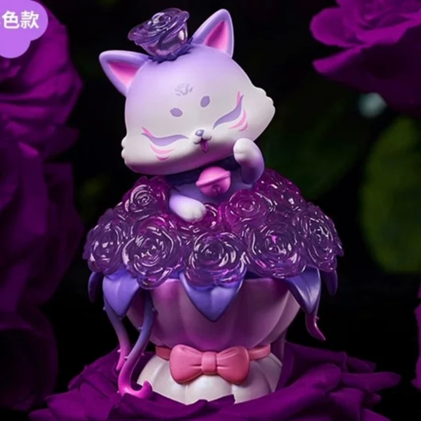Mô Hình Búp Bê Cáo Chín Cáo Hoa Hồng series Thần Tiên Hổ Dễ Thương Làm Quà Tặng Bạn Bè