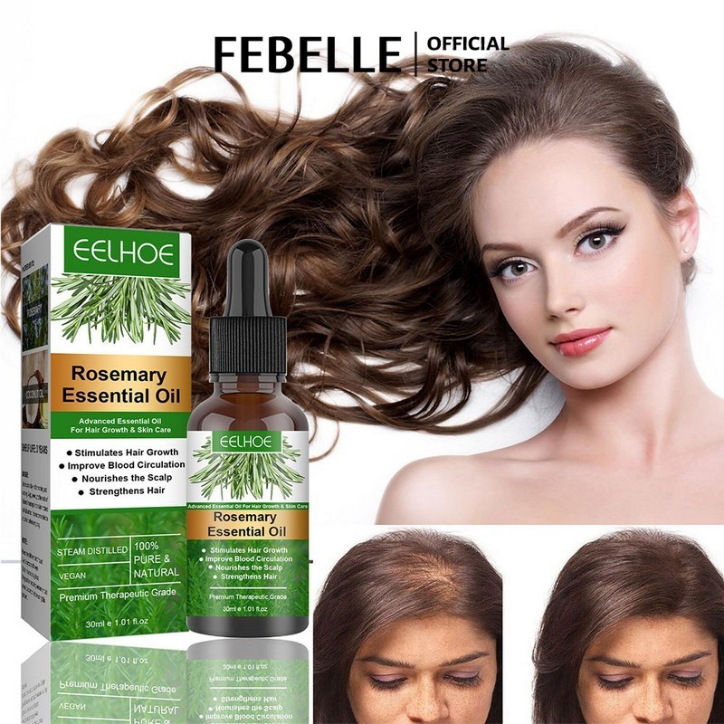 Tinh chất chăm sóc tóc FEBELLE chiết xuất hương thảo nuôi dưỡng chân tóc cố định dưỡng ẩm phục hồi kích thích mọc tóc