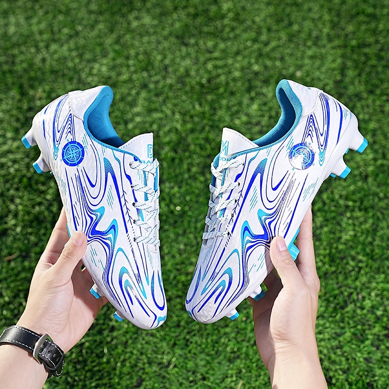 Giày Đá Bóng Cổ Thấp Cột Dây Dành Cho Bé Trai Và Bé Gái 31-42 6-12 Tuổi