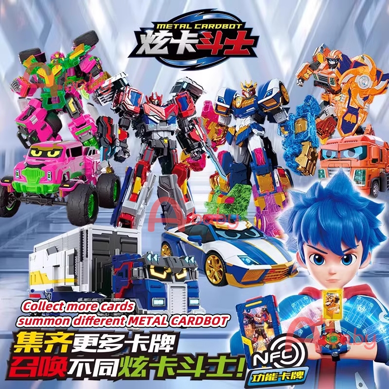METAL CARDBOT Mô Hình robot Biến Hình