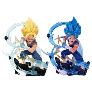  Mô Hình Nhân Vật son goku vegeta potara fit vegetto kamehameha 10cm Bằng pvc Để Bàn Trang Trí 
