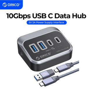 Orico hub chia 4 cổng usb 3.2 hub 10gbps 50cm kèm cáp dữ liệu usb c sang usb 3.2 gen 2 hub