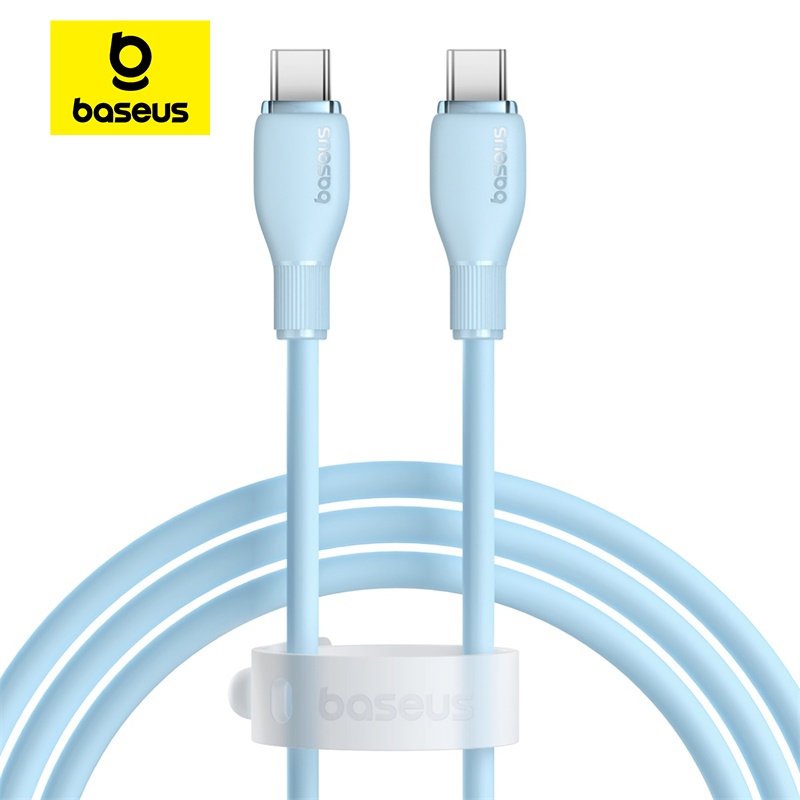 Dây Cáp Sạc Nhanh Baseus USB C Sang Type C PD 100W Cho Laptop iP 15 Samsung S23 Xiaomi