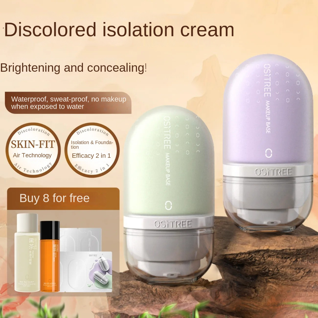 Kem lót cách ly OSITREE 32g che khuyết điểm dưỡng ẩm ngậm nước làm sáng nâng tông đổi màu cho da khô