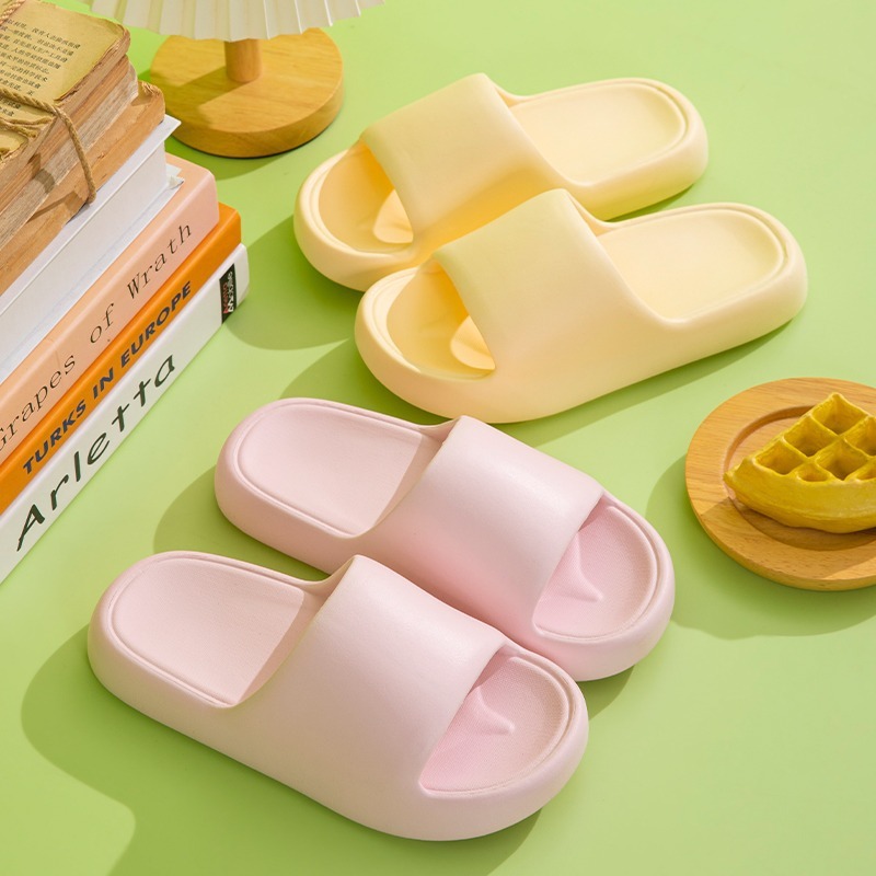 MUCHAO Dép Quai Ngang Đế Dày Chống Trượt Thời Trang Cho Nữ