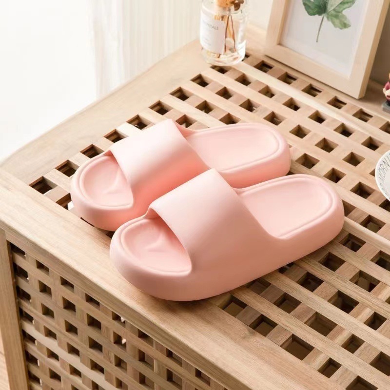 MUCHAO Dép Quai Ngang Đế Dày Chống Trượt Thời Trang Cho Nữ