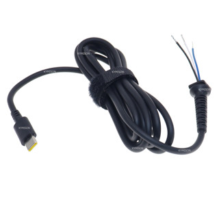 Usb Loại C Cáp Sạc DC Jack Cắm Bộ Chuyển Đổi Nguồn Cáp Cho Laptop Lenovo 45w 65w Adapter USB C Dây Kết Nối Nguồn 1.8m