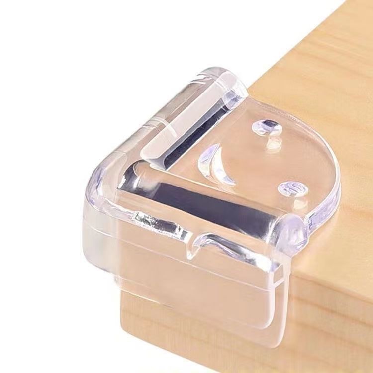 Miếng Bịt Góc Bàn Bọc Góc Bàn Bo Tròn Bọc Cạnh Bàn Hình Vuông Kèm Băng Dính